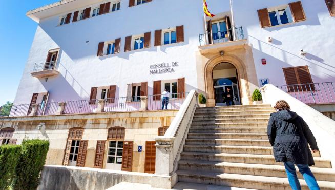 Vista general de la fachada del Instituto de Mallorca de Asuntos Sociales (IMAS).