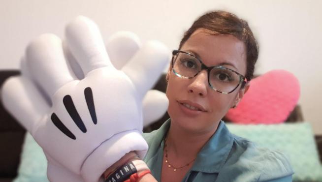 Meritxell Ripoll, zaragozana con coronavirus, agradece todas las muestras de apoyo recibidas.