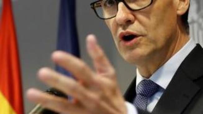 Salvador Illa, ministro de Sanidad, en rueda de prensa.