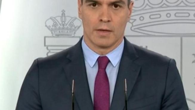 Comparecencia Pedro Sánchez en la Moncloa