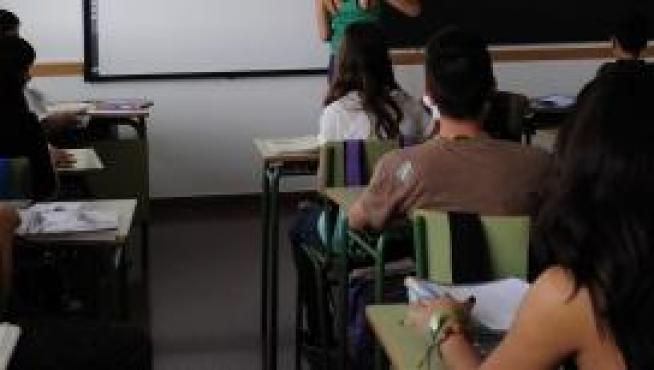 Imagen de archivo de un instituto de educación secundaria de Aragón.