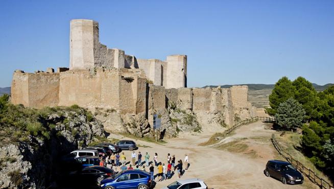 El Castillo Mayor de Calatayud recibió este sábado las primeras visitas tras más de un año de obras