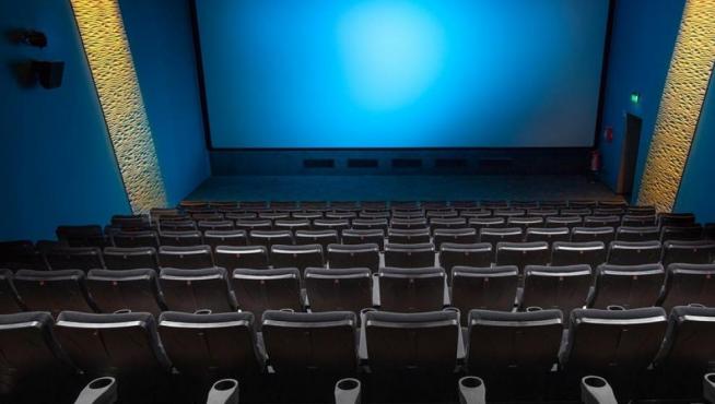 Foto de archivo de una sala de cine