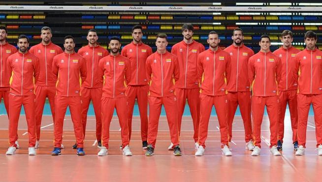 Selección española masculina de voleibol.