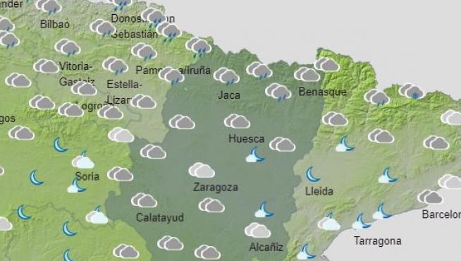 El tiempo para hoy, martes 13 de octubre, en Zaragoza ...