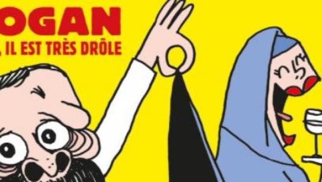 Portada de 'Charlie Hebdo' con la caricatura de Erdogan.