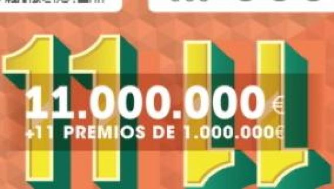 Premios del 11 del 11 de la ONCE cuánto se reparte en el Premios del 11 del 11 de la ONCE cuánto se reparte en el