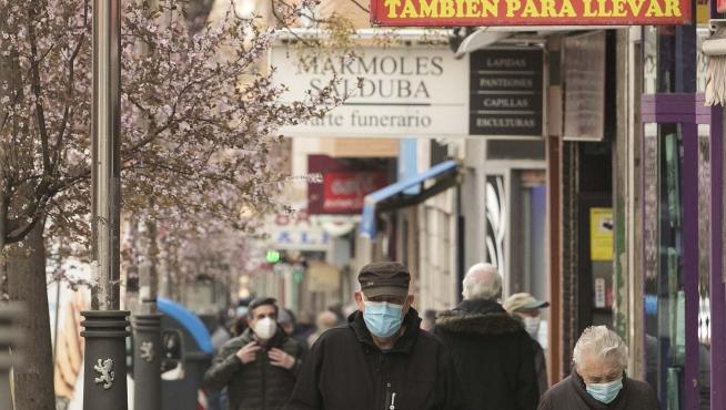 El comercio en Torrero se ha visto muy afectado por la pandemia.