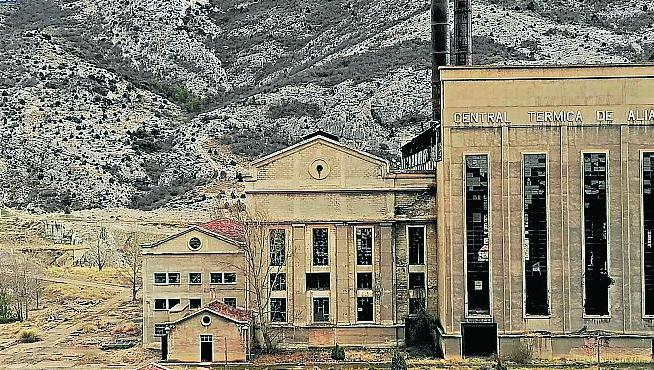 La central térmica de Aliaga (Teruel) fue una de las más modernas e importantes de España