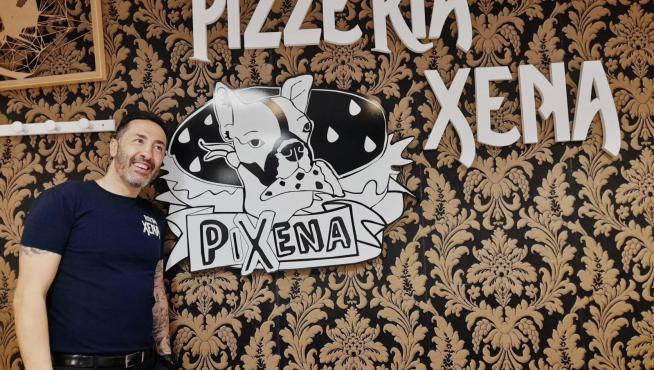 Gorka Prieto, de la pizzería Xena de Panticosa.