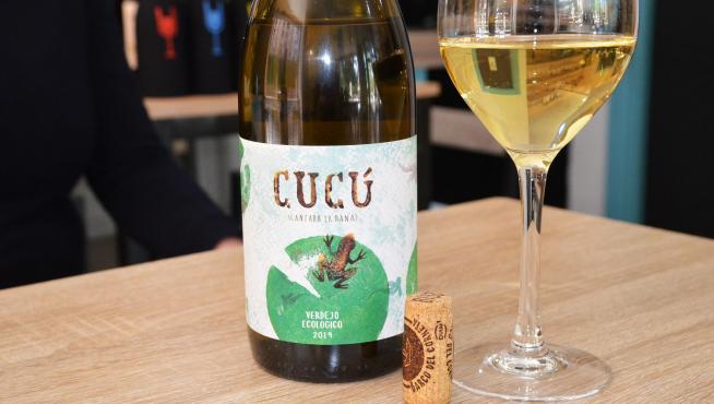 Cucú (cantaba la rana) es un verdejo ecológico de 2019.