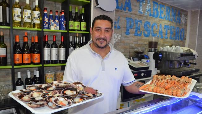 Eduardo Quintana ofrece marisco de calidad a buen precio en La Taberna del Pescatero