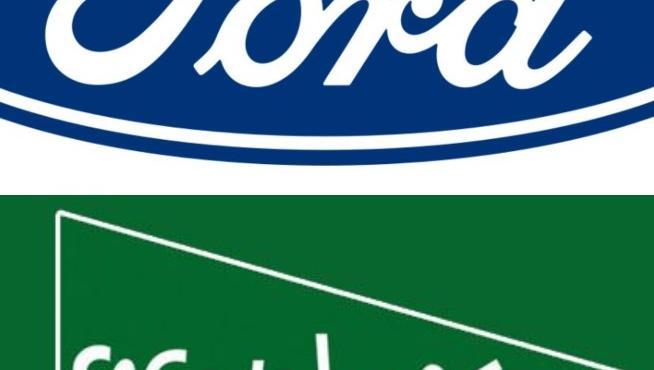 Logos de Ford y El Corte Inglés