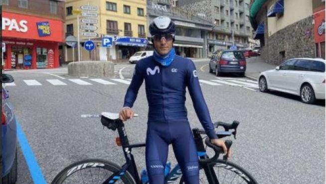 Sergio Samitier, en Andorra, durante este mes de mayo.