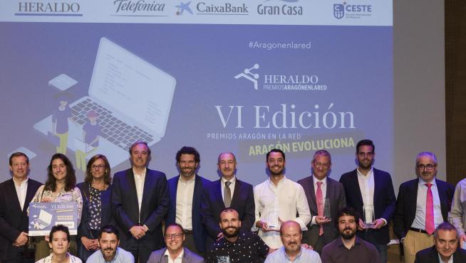 Gala de entrega de premios de la edición de 2019 en el Caixaforum de Zaragoza.