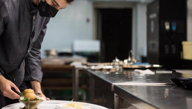 Cocina de La Venta del Sotón