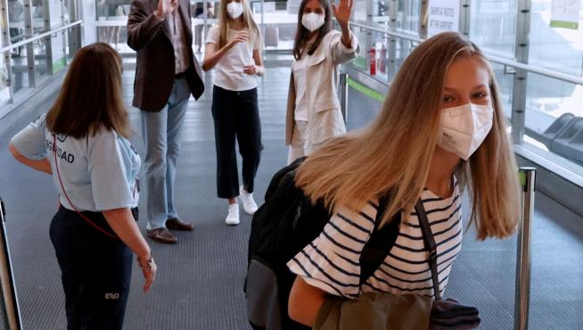 La princesa Leonor empieza bachillerato en un exclusivo colegio de Gales