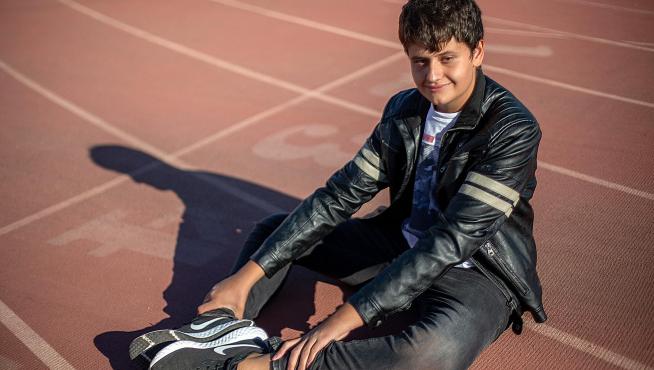 Javier Badesa tiene 15 años y piensa seguir compitiendo en la Olimpiada Matemática.