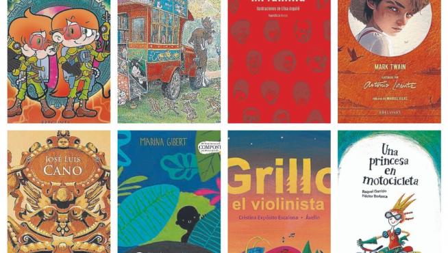 Algunos de los libros que se recomiendan.