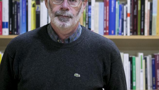 Jesús Núñez, codirector del Instituto de Estudios sobre Conflictos y Acción Humanitaria, en Zaragoza en 2019.