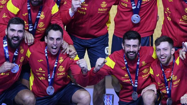 España se queda a las puertas de ganar el Europeo de Balonmano.