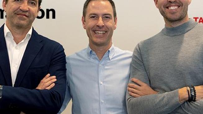 Javier Sánchez Broto, Javier Osa y Carlos Sánchez Broto.