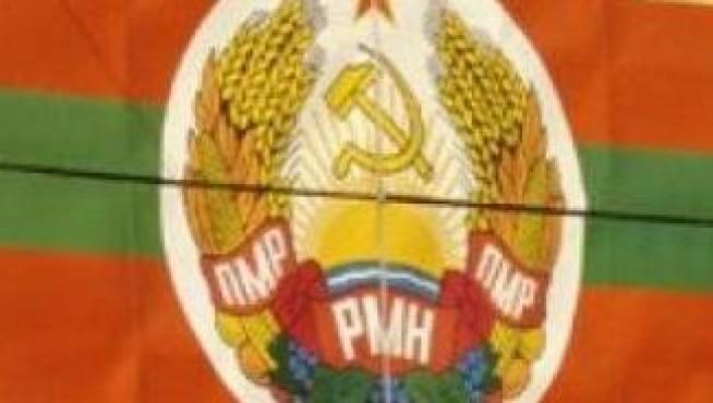 Bandera oficial de Transnistria.