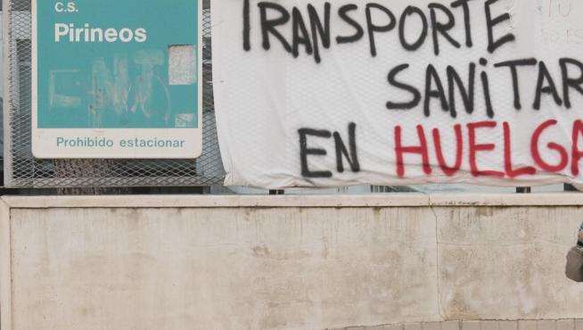 El sector del transporte sanitario de Aragón estuvo de huelga durante casi un año por la caducidad de su convenio colectivo.