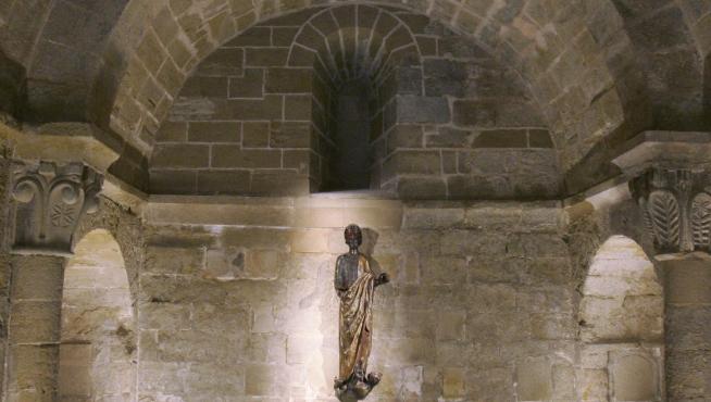 Panteón Real de la iglesia de San Pedro el Viejo de Huesca.