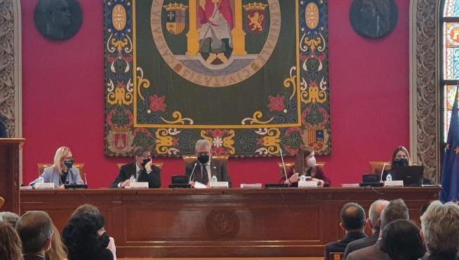 El evento de las Cátedras se celebró en el edificio Paraninfo de la Universidad de Zaragoza.