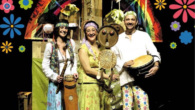Los Titiriteros de Binéfar llenarán el parque de música y diversión.