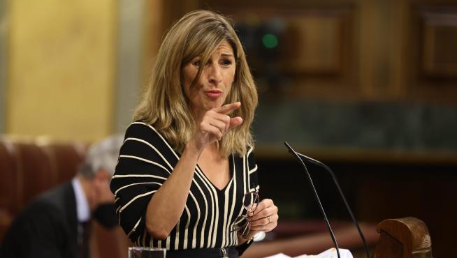 Yolanda Díaz, vicepresidenta segunda y ministra de Trabajo.