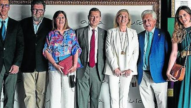 María Sanz, Miguel Temprado, Pepe Cerdá, Yolanda Polo, José Luis Melero, María Ángeles Ruiz, Fernando García Vicente, Iguácel Melero y Jorge Melero