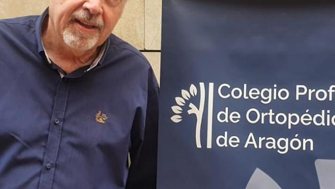 Jesús Ibor, presidente del Colegio Profesional de Ortopédicos de Aragón