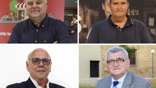 Carlos Orgaz, Alberto Campuzano, José María Marteles y Fernando Martín explican la importancia de la iniciativa Hostelería #PorElClima.