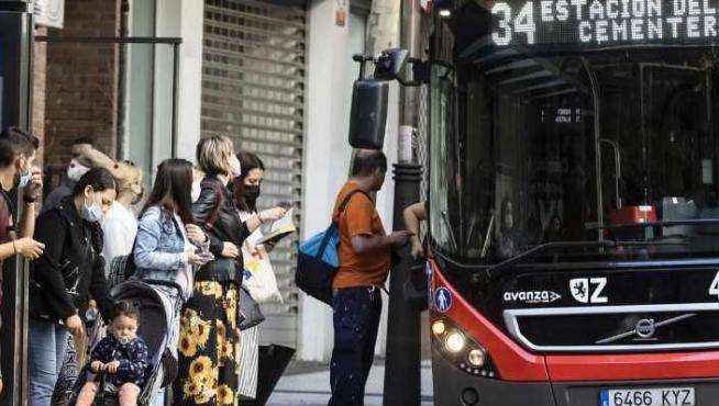 Los horarios de la huelga de autobuses en Zaragoza durante esta semana.