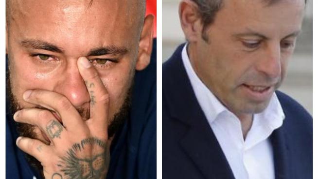 Neymar y Rosell, en imágenes de archivo.
