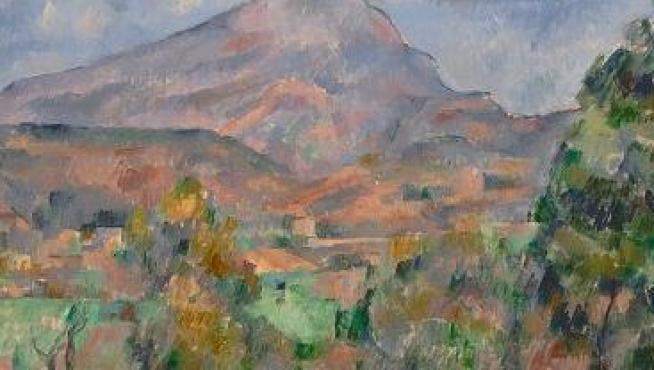 Se sabe que la colección incluye 'La montagne Sainte-Victoire' (1888 - 1890) de Cézanne