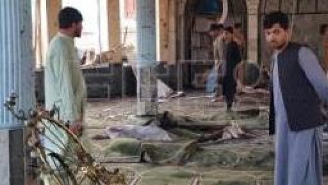 Una imagen de archivo de un atentado en Afganistan.