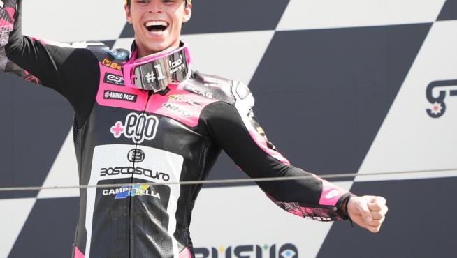 El español Alonso López (Boscoscuro) ha logrado el triunfo en el Gran Premio de San Marino de Moto2