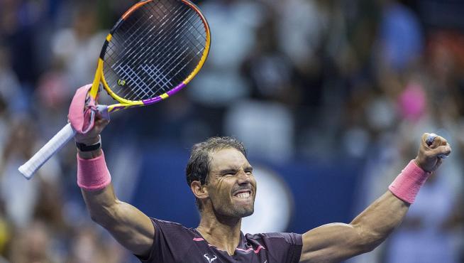 Rafael Nadal, tras su victoria en Nueva York.