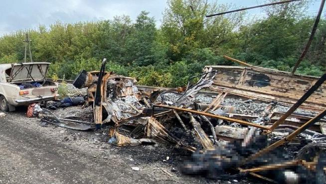 Ataque contra un convoy civil en el ferrocarril entre Svatove y Kupiansk