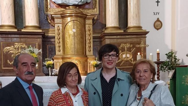 Vivienda invierte  euros en la rehabilitación de la iglesia de Santa  Águeda en Sierra de Luna