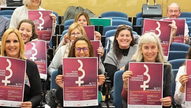 Presentación de los actos por el Día Internacional de las Personas con Discapacidad en Huesca.
