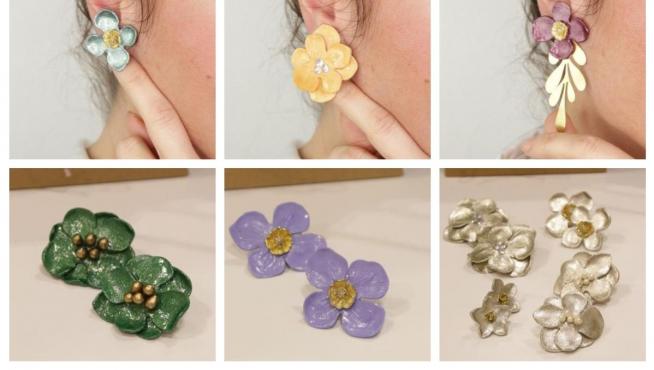 Pendientes de Los Tocados de Paula.