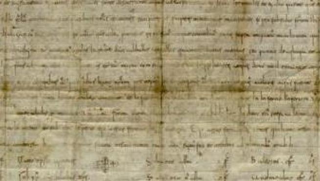 Descubierto un documento falsificado por la Iglesia en la Edad Media