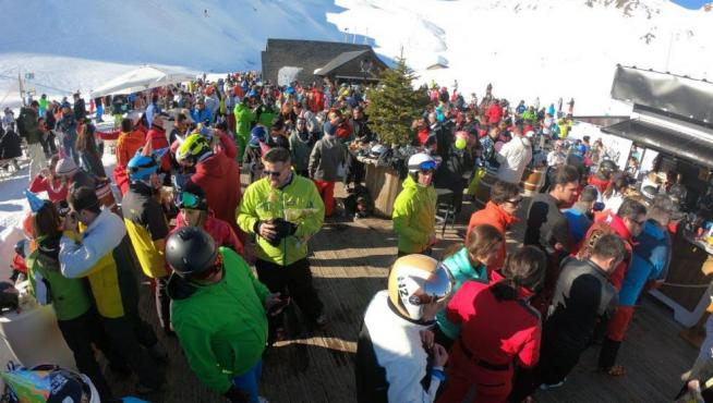 Campanadas adelantadas en la estación de esquí de Formigal, en 2021