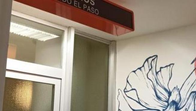 La zona de paritorios del Hospital Clínico Universitario Lozano Blesa, decorado por Believe in Art.