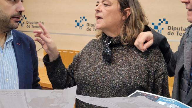Presentación de la gira homenaje a Joaquín Carbonell, organizada por el Instituto de Estudios Turolenses de la Diputación de Teruel