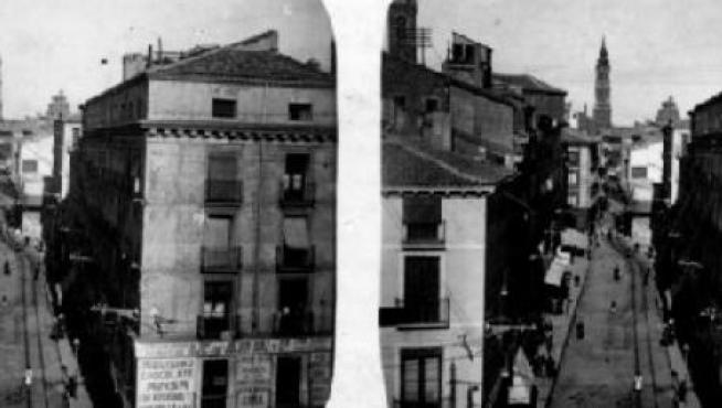 La calle de Don Jaime I, en una imagen perteneciente a la serie 'El turismo práctico', entre 1914 y 1922.